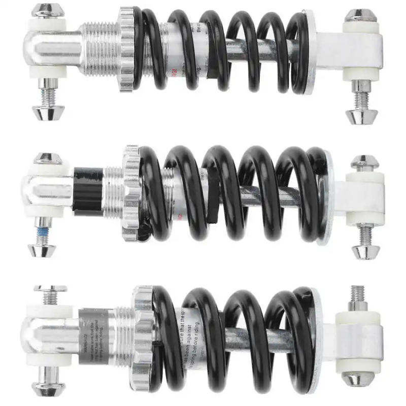 Description Picture 6 of itemBike Rear Suspension Damper Spring Bike Shock Struts Coil Spring Shocks Absorber Suspension Damper 150mm Steel