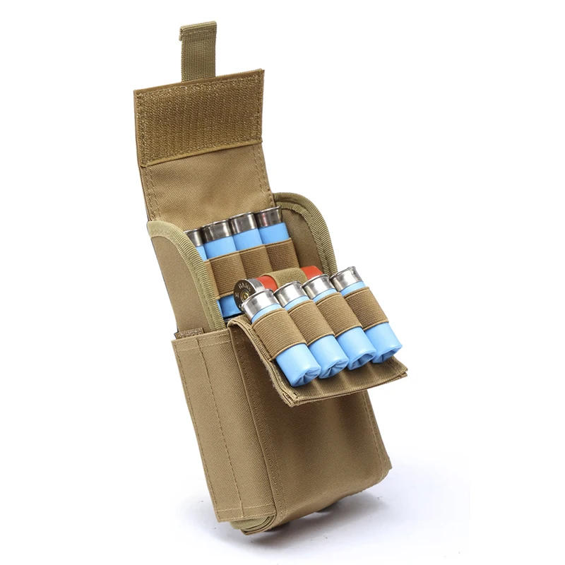 Description Picture 3 of itemTactical 25 Round Ammo Shell Pouch 12 Gauge Molle Waist Bag Airsoft Gun Bullet Holder Rifle Cartridge Pouch Hunting Accessories