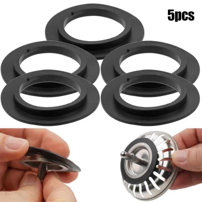 Description Picture 4 of item5pcs Kitchen Sink Plug Rubber Seal 78/79/80/82/83mm Drains Gasket Parts Bathroom Sink Accessories Strainer Washers For Kitchen