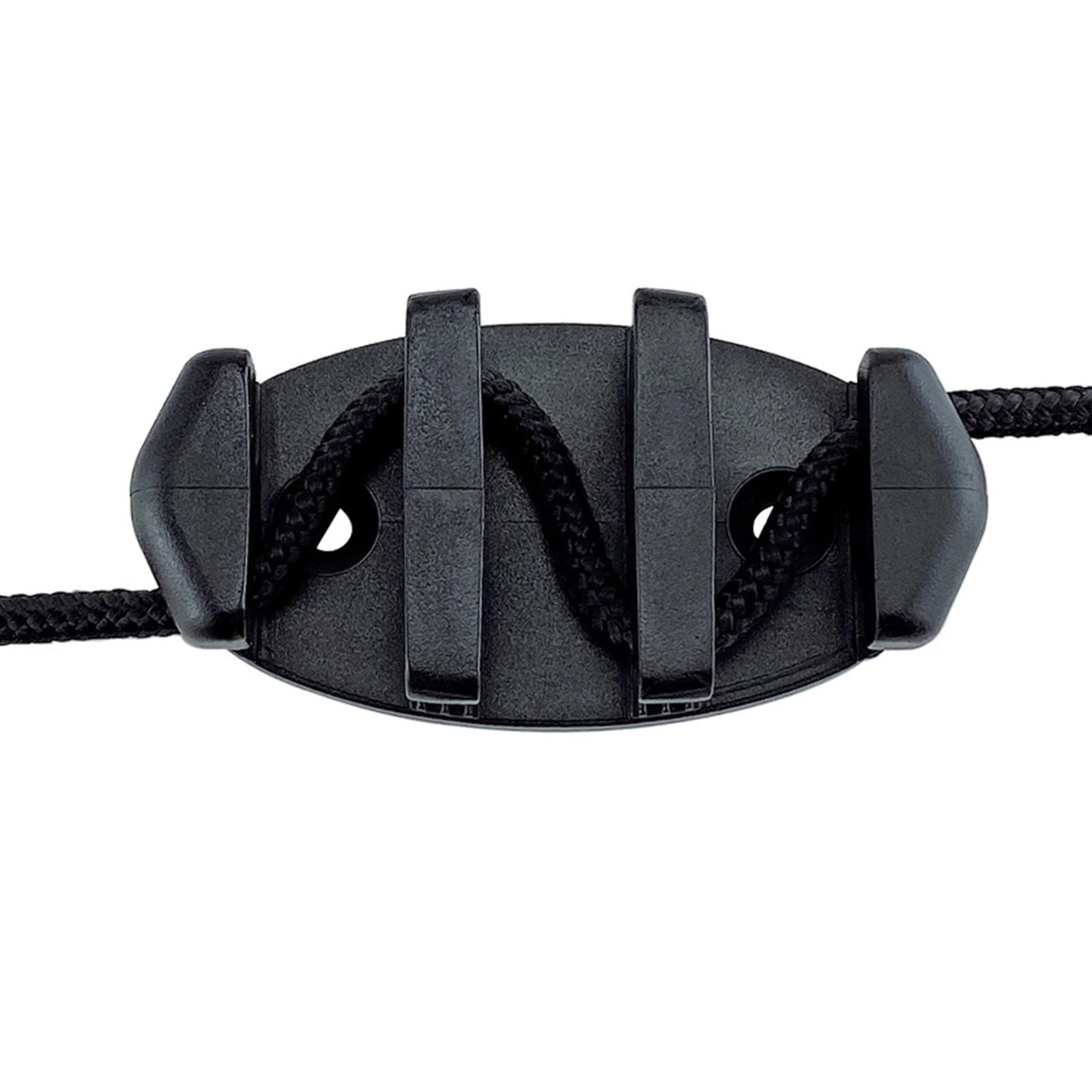 Description Picture 2 of item1Pc Nylon Marine Zig Zag Anchor Trolley Cleat Rope Device Kayaks Canoes Truck Trailer Rowing Inflatable Boats Decks Accessories