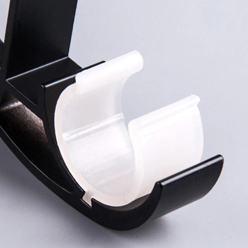 Description Picture 4 of itemDouble Curtain Rod Brackets Window Hardware Holder Home Decor Side Top Mounted Easy to Install 1pc