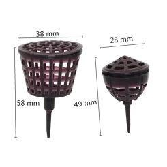 10 Pcs Fertilizer box Bonsai Tool  Cover Basket Box Dome Case Pots Plastic Plant Bug Portable Nursery united vendors