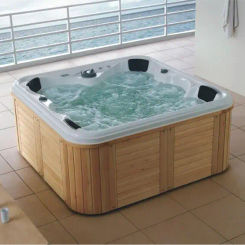 2120X2120X900mm 4 people Swimming Pool whirlpool Bathtub Acrylic Hydromassage Surfing Massage SPA YS801