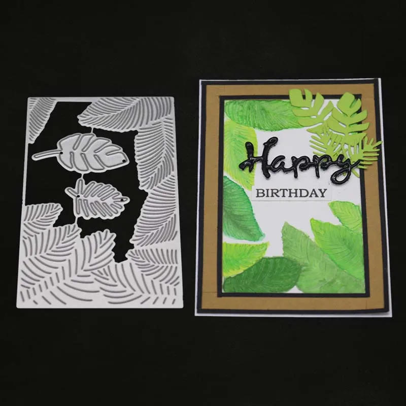 Description Picture 6 of itemYINISE SCRAPBOOK Metal Cutting Dies For Scrapbooking Stencils LEAVES DIY PAPER Album Cards Making CRAFTS Embossing Die CUT