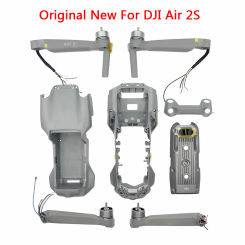 Original Body Shell For DJI Mavic Air 2S Upper Bottom Cover Middle Frame Front Rear Left Right Motor Arms Spare Parts
