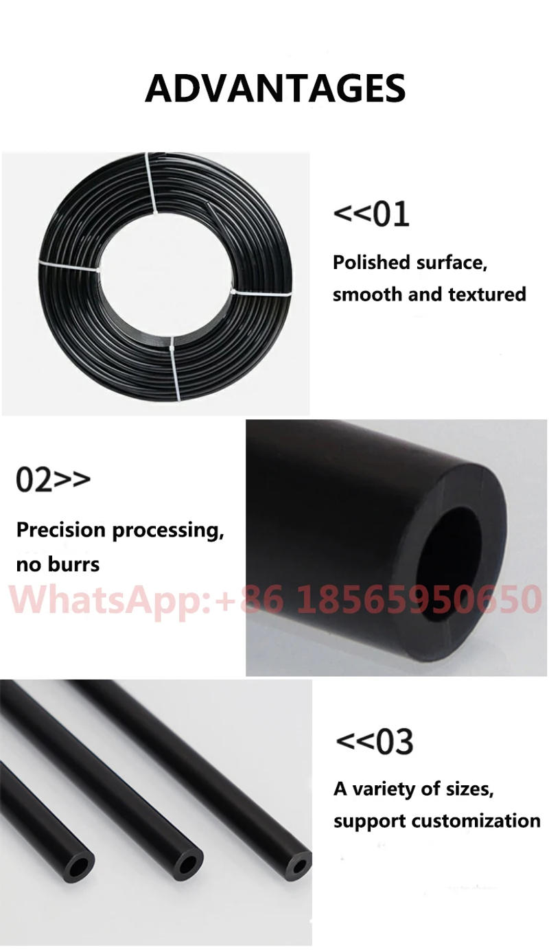 Description Picture 6 of item12.7mm/9.52mm/6.35mm Nylon Tube 1/2 Inch O.D Fogging Machine Accessory Nylon Pipe Cooling Mist Fog System Outdoor Cooling