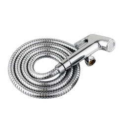 ABSF Toilet Bidet Tap Set Handheld Shower Head Water Sprayer Bathroom Seat Nozzle Attachment+Hose+Wall Mount Rack Holder