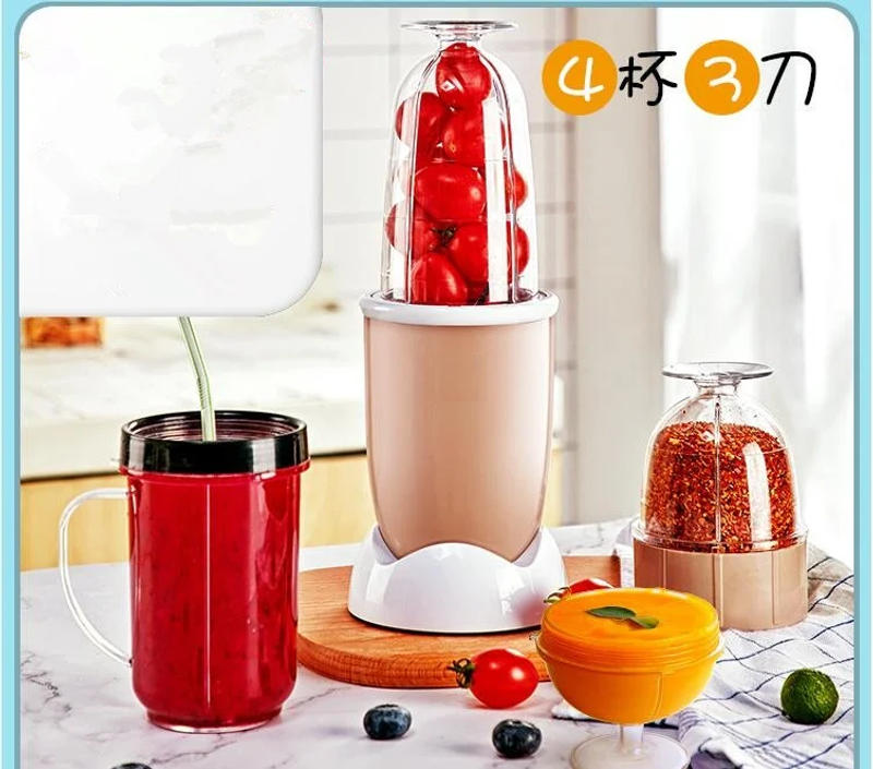 Description Picture 3 of item220V Household Electric Juicer Multifunctional Food Mixer Vegetable Fruit Juice Maker High Quality Juicer(Only White Color Now)