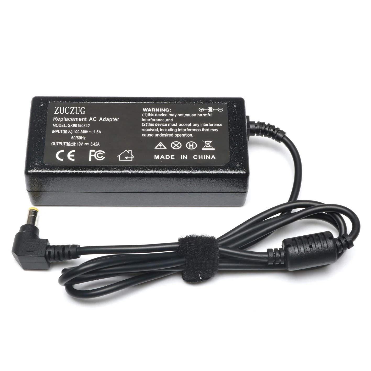 Description Picture 3 of itemPower Supply 19V 3.42A 5.5X2.5mm Laptop Charger AC Adapter Power Supply DC 19 V Volt Charge Notebook 5.5*2.5 65W B450 B550 B560