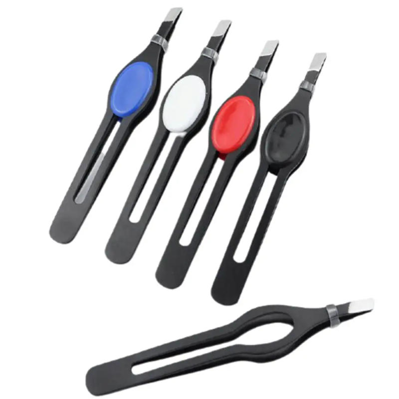 Description Picture 4 of itemNew Removal Makeup Tool Fine Eyebrow Tweezer Hairs Puller Eye Brow Clip Slanted