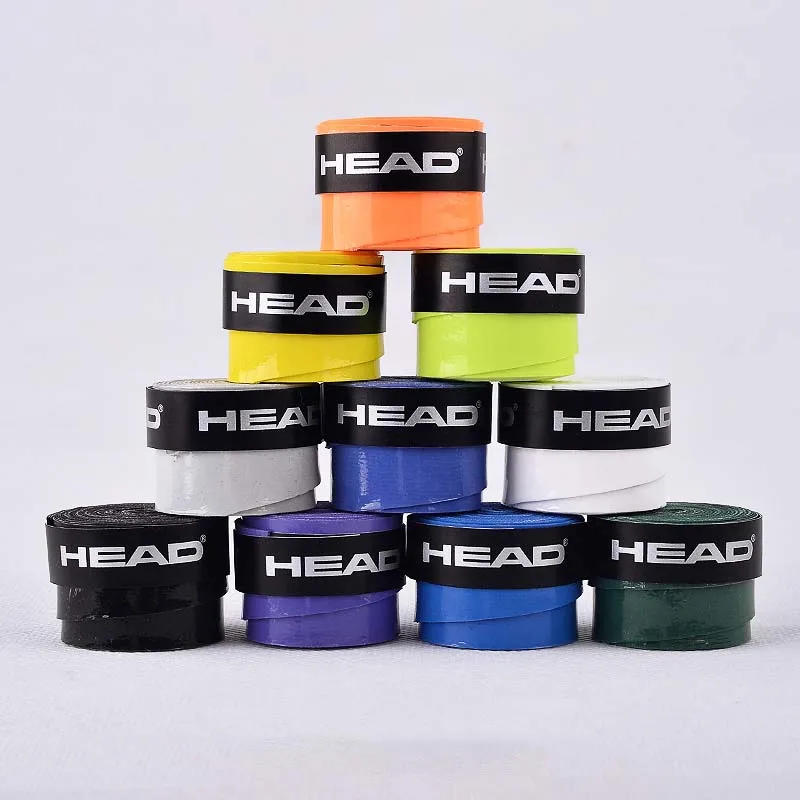 Description Picture 3 of item6 Pieces Original HEAD Overgrip Anti Slip Tennis Racket Sweatband Grips Padel Shock Absorption Grip Tape Training Accessories