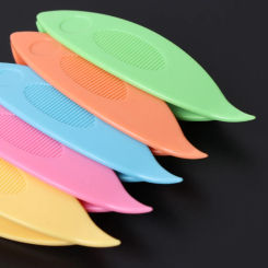 5Pcs Hand Lacemaking Craft Tool Plastic Tatting Shuttle Lace Making Kits Set Well Packed Transparent Plastic Holder