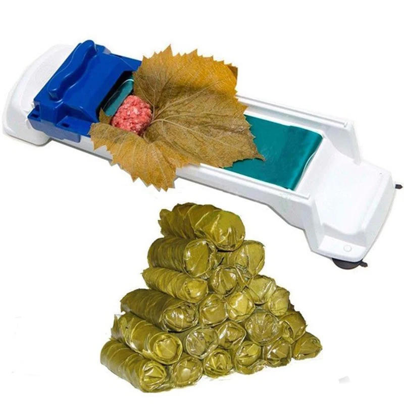 Description Picture 2 of itemQuick Sushi Making Tools New Vegetable Meat Rolling Tool Magic Roller Stuffed Garpe Cabbage Leave Grape Leaf Machine