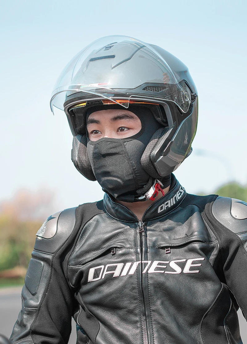 Description Picture 4 of itemROCKBROS Cycling Mask Warm Fleece Motorcycle Balaclava Windproof Full Face Headgear For Autumn Winter Men Women Electric Bicycle