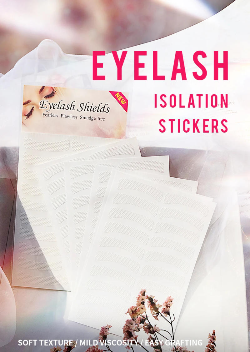 Description Picture 2 of itemGLAMLASH 50pairs/pack Paper Patches 3D Eyelash Under Eye Pads Lash Eyelash Extension Practice Eye Tips Sticker Wraps Makeup Tool