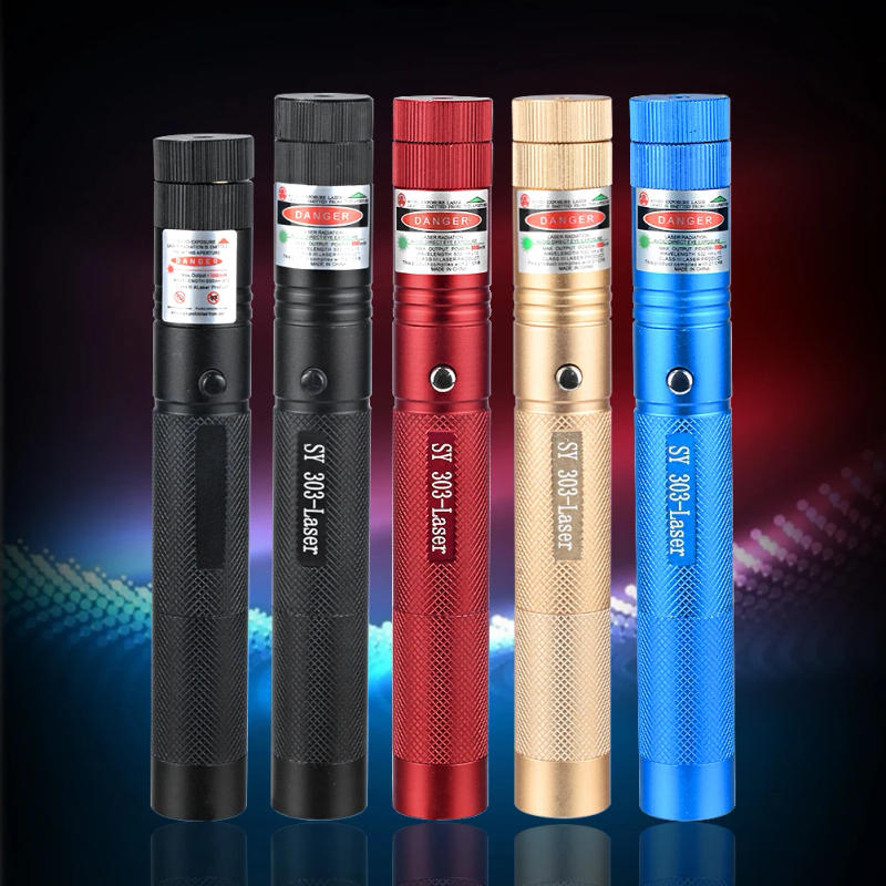 Description Picture 3 of itemPowerful Red Green Laser Pointer 10000m 4mW Laser 303 Sight Focus Adjustable Burning Lazer Torch Pen Sight Outdoor Hiking