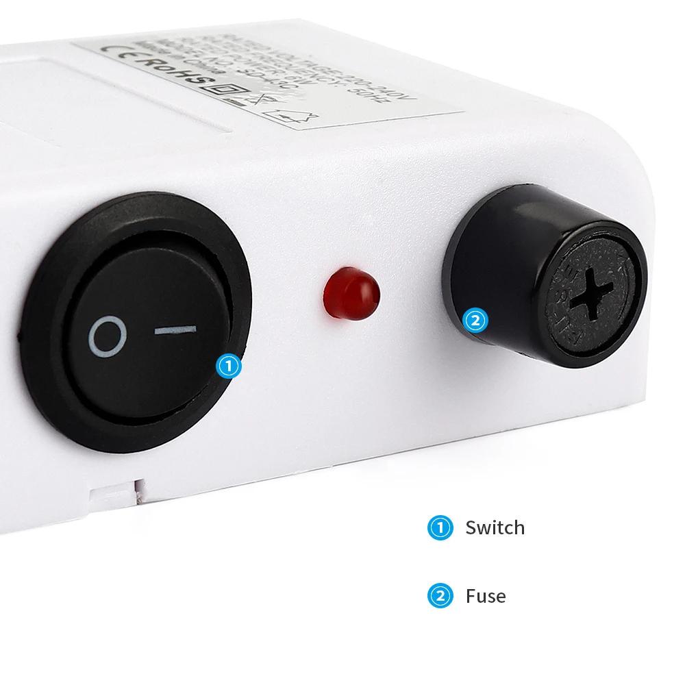 Description Picture 4 of itemBuilt-in Table Desk Nail Dust Suction Vacuum Cleaner Nail Polish Dust Collector Manicure Machine Nail Gel Vacuum Remover Device