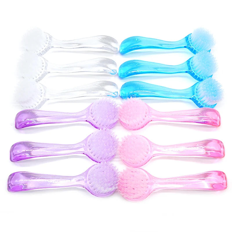 Description Picture 5 of item2/4 Pcs/Lot Nail Art Brush Acrylic Powder Dust Cleaning Brushes Round Head Manicure Brush With Handle Nails Accessories Tools