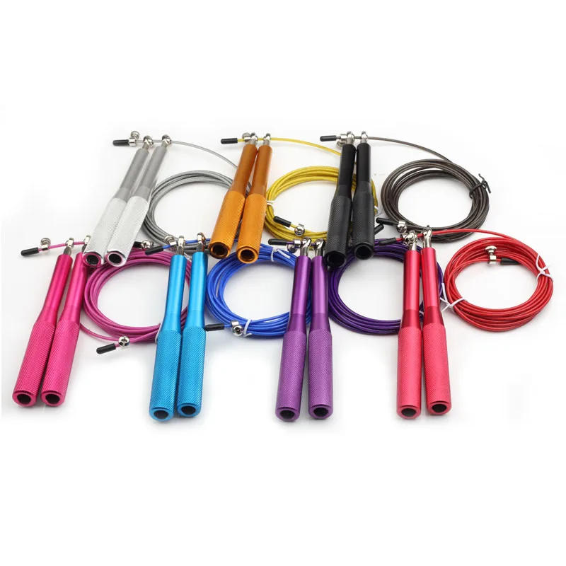 Description Picture 2 of itemNew Fitness Jump Ropes Crossfit Heavy Steel Wire Speed Jump Rope for Boxing MMA Training Equipment Gym Exerciser Skipping Rope
