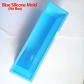 Blue silicone mold