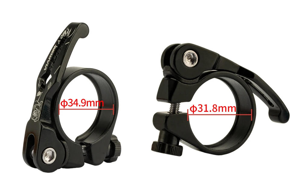 Description Picture 5 of itemVIARON MTB Bike Seatpost Clamp Quick Release 31.8mm/34.9mm Bicycle Seatpost Mount Clamp for Cyciling Parts