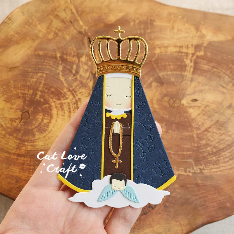 Description Picture 4 of itemCatlove Christ Figures Metal Cutting Dies Scrapbooking Mold Stencil Die Cuts Card Making DIY Craft Embossing New Dies For 2021