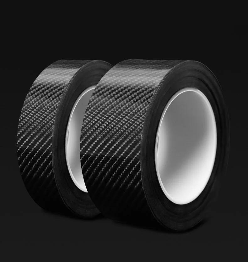 Description Picture 2 of item5D Carbon Fiber Car Sticker Waterproof Car Door Anti-collision Strip Nano Tape High Quality Threshold Protection Film DIY Strip