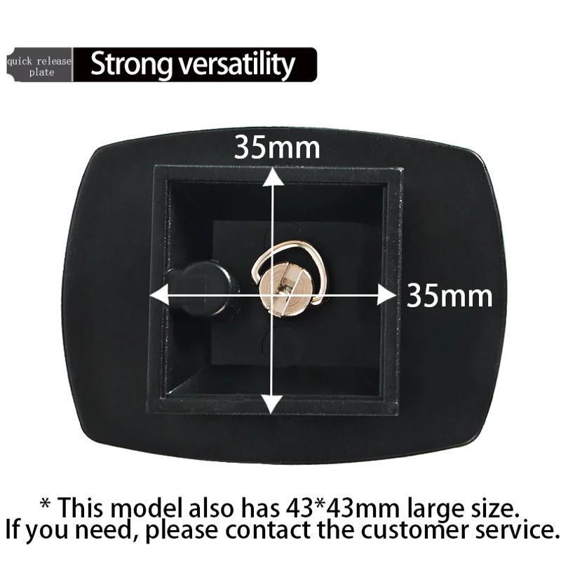 Description Picture 6 of itemDslr Camera Plastic Adapter Mount Camera Tripod Head Quick Release Plate Camera Base Plate For Three-dimensional Tripod Head