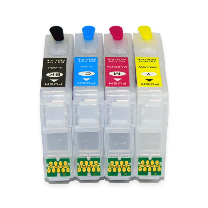 Description Picture 4 of item220 220XL T220 Refillable Ink Cartridge With Disposable Chip For Epson XP-320 XP-420 XP-424 WF-2630 WF-2650 WF-2660 2750 2760