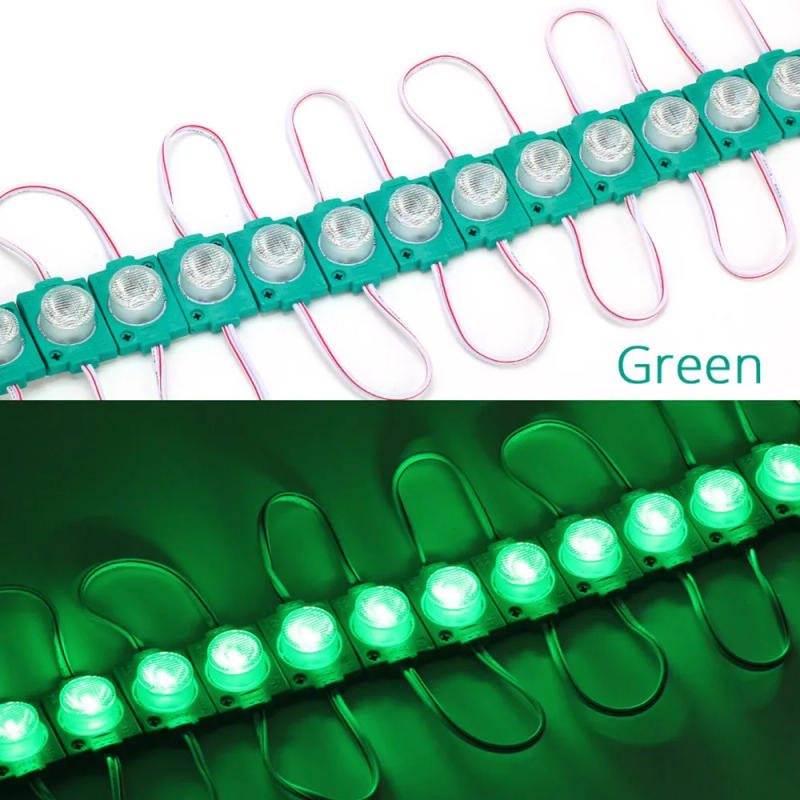 Description Picture 5 of item10 PCS Led Strip Module 12v COB Light Advertisement Design Sign Backlight Shop Banner Waterproof IP65 White Red Green Blue