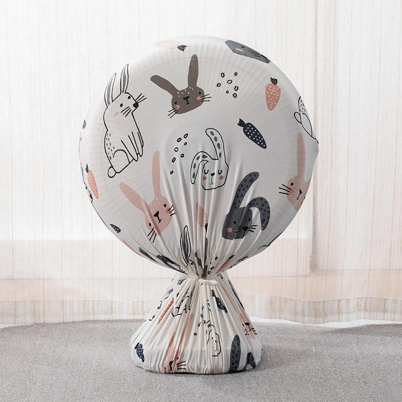 Description Picture 2 of itemElastic All-inclusive Electric Fan Cover Fabric Dust Cover Vertical Desktop Floor Type Dustproof Household Protective Cover