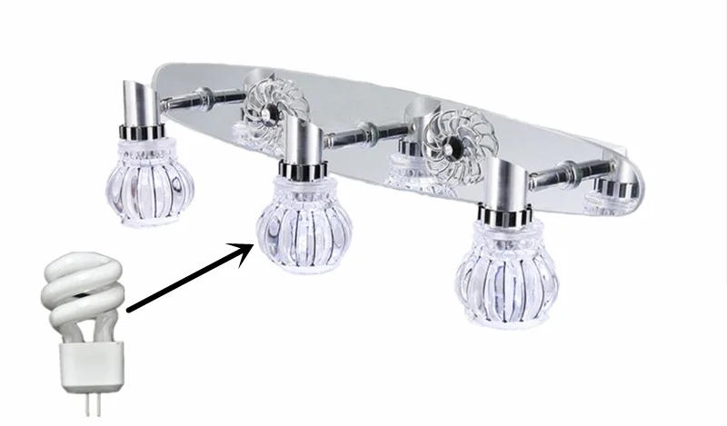 Description Picture 2 of itemTwo Pins Small Spiral Tube Bulbs Mirror light Aisle Lamp Lens Headlight Energy-Saving Light Bulbs G4 AC 220V 3W 5W