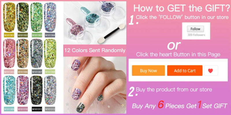 Description Picture 5 of itemROSALIND Glitter Enamel Gel Polish Shiny Hybrid Varnishes Strobe  For Painting Nails Art Design Diamond Rainbow Base Top 5ml