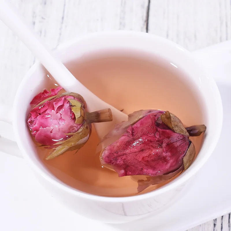 Description Picture 4 of item1box 80g Natural Dried Rose Flowers Rose Buds Wedding Party Table Centerpieces Decoration Car Room Air Refreshing DIY Garlands