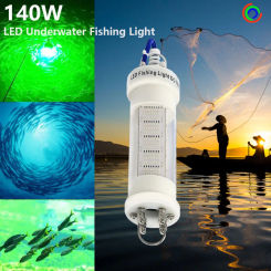 DC12V / 24V 140W LED Night Fishing Lights Underwater Attracting Fishing Lights