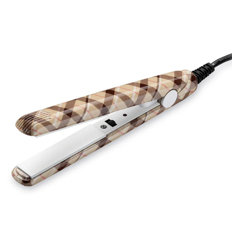 Description Picture 2 of itemNew Electronic Ceramic Fast Hair Straightener Portable Mini Hair Flat Iron Wet/Dryer Straightening Irons Professional EU