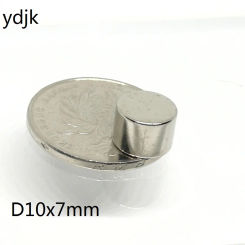 20PCS/LOT Neodymium Magnet 10*7  Disc Rare Earth Magnet  N35 Strong NdFeB Magnets 10 x 7 Magnetic Material 10x7