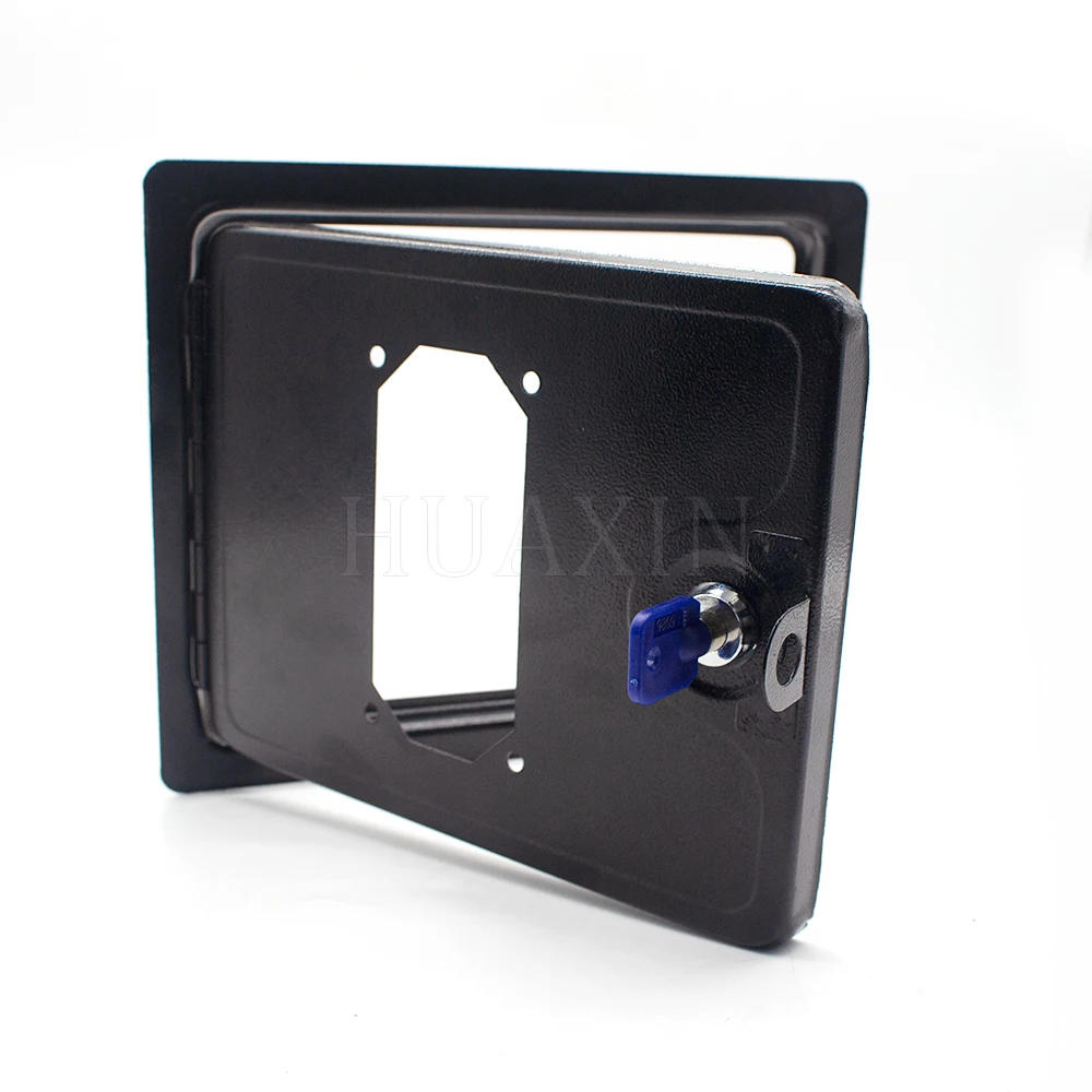 Description Picture 3 of itemEntertainment Operated Gaminator Arcade Iron Up / Down Door Swing Machine Coin Acceptor Mechanism Black Cash Box Gate DIY Parts