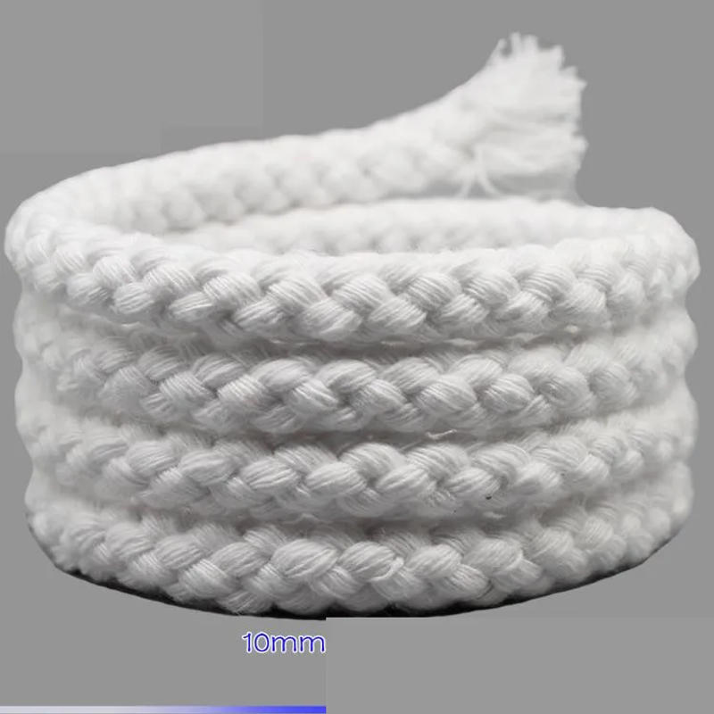 Description Picture 3 of item10mm Red Black White Bleached Colored Weave Cotton Rope Braided Kindergarten DIY Handmade Cord