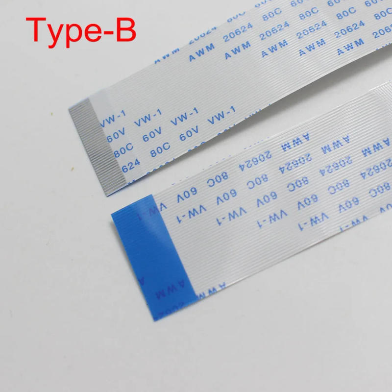 Description Picture 4 of item1Pcs 700/800mm 0.5mm FPC FFC Flexible Flat Cable A/B Type Ribbon Wire 4/6/8/10/12/14/16/20/22/24/18/20/26/28/30/40/50/60/54Pin