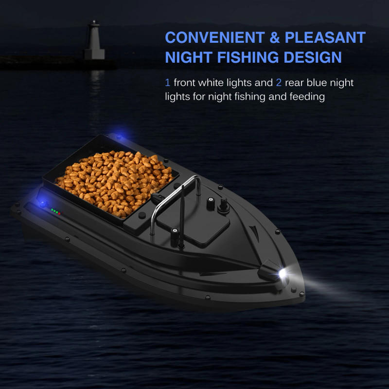 Description Picture 6 of itemGPS Fishing Bait Boat with Large Bait Container Automatic Bait Boat with 400-500M Remote Range