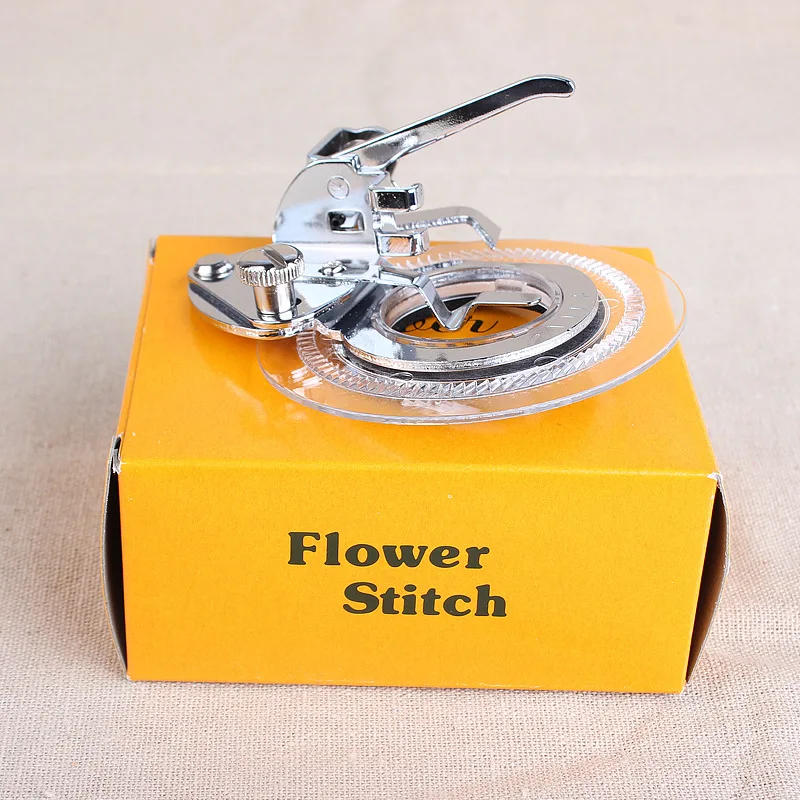 Description Picture 4 of itemFlower Stitch Presser Foot Attachment Sewing Machine Accessories Embroidery Paws for SINGER JUKI BROTHER