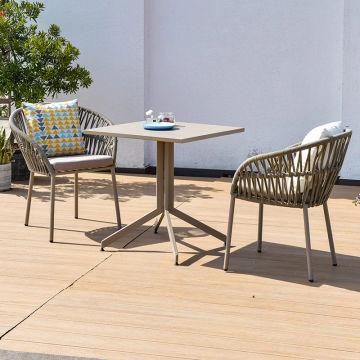 Outdoor Garden Terrace Furniture Sets Restaurant Cafe Leisure Table Chair Simple Modern Villa Courtyard Designer Lounge Chairs