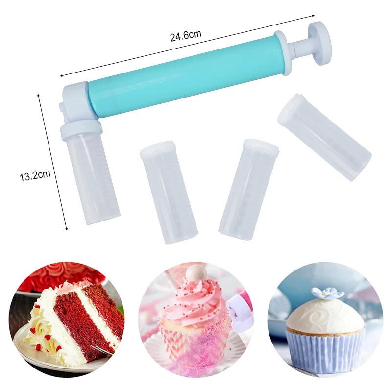 Description Picture 3 of itemCake Airbrush Cake Decorating Tools Cake Decorating Supplies Dessert Kitchen Baking Accessories Pastry Tool Spray Gun