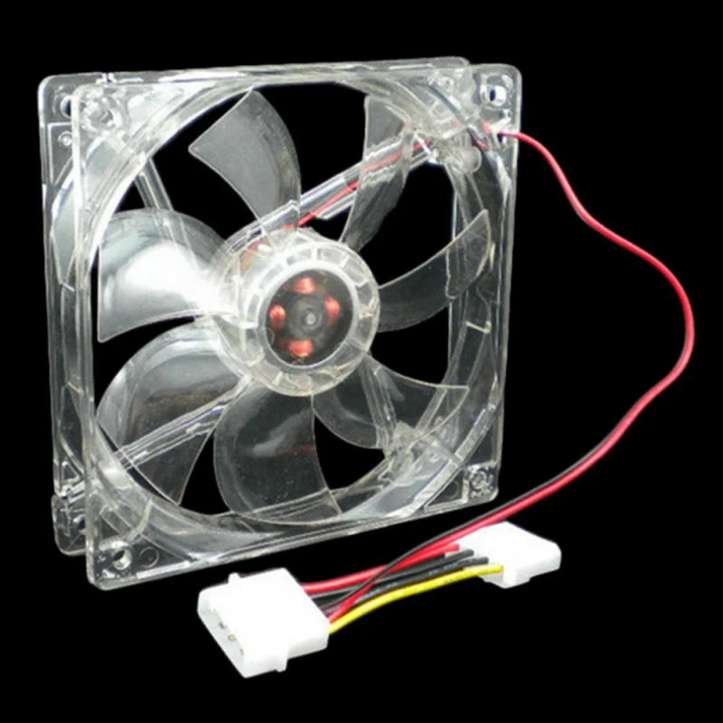 Description Picture 4 of item12V 0.20A 80mm CPU Cooler Fan 4 LED Silent PC Computer Case Cooler Cooling Fan Mod blue and Colorful Light