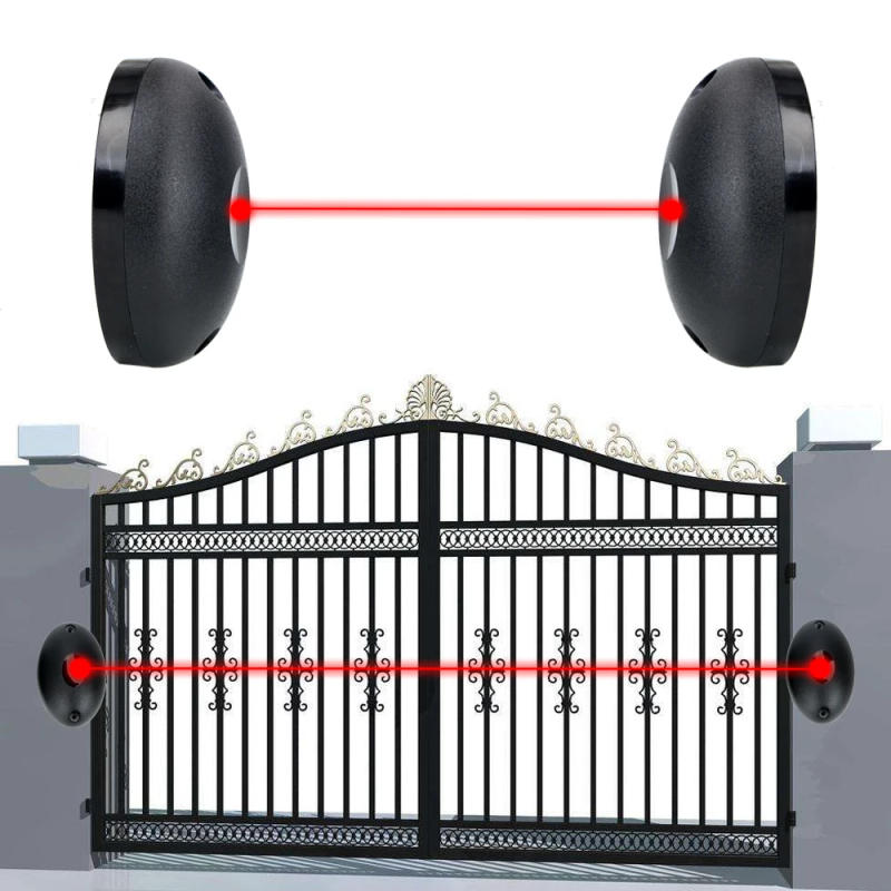 Description Picture 6 of itemSingle Beam Infrared Radiation Sensor Barrier for Gates Doors Windows External Positioning Alarm Detector Against Hacking System