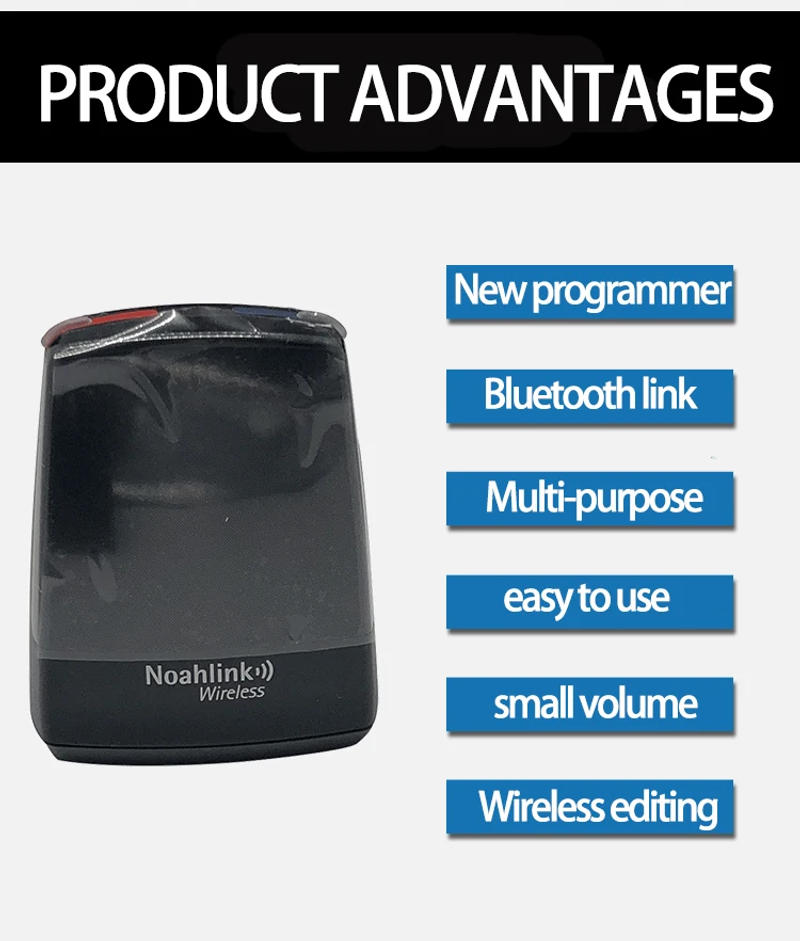 Description Picture 4 of itemNoahlink Wireless Bluetooth Hearing Aid Programmer Wireless Digital Hearing Aids Programming Box Better than Hi-Pro USB