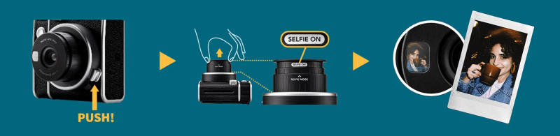 Description Picture 5 of itemFujifilm Instax Mini 40 Instant Camera Black + 20 Sheets Instax White Film + 64 Pocket Photo Album + 10-in-1 Accessories Kits