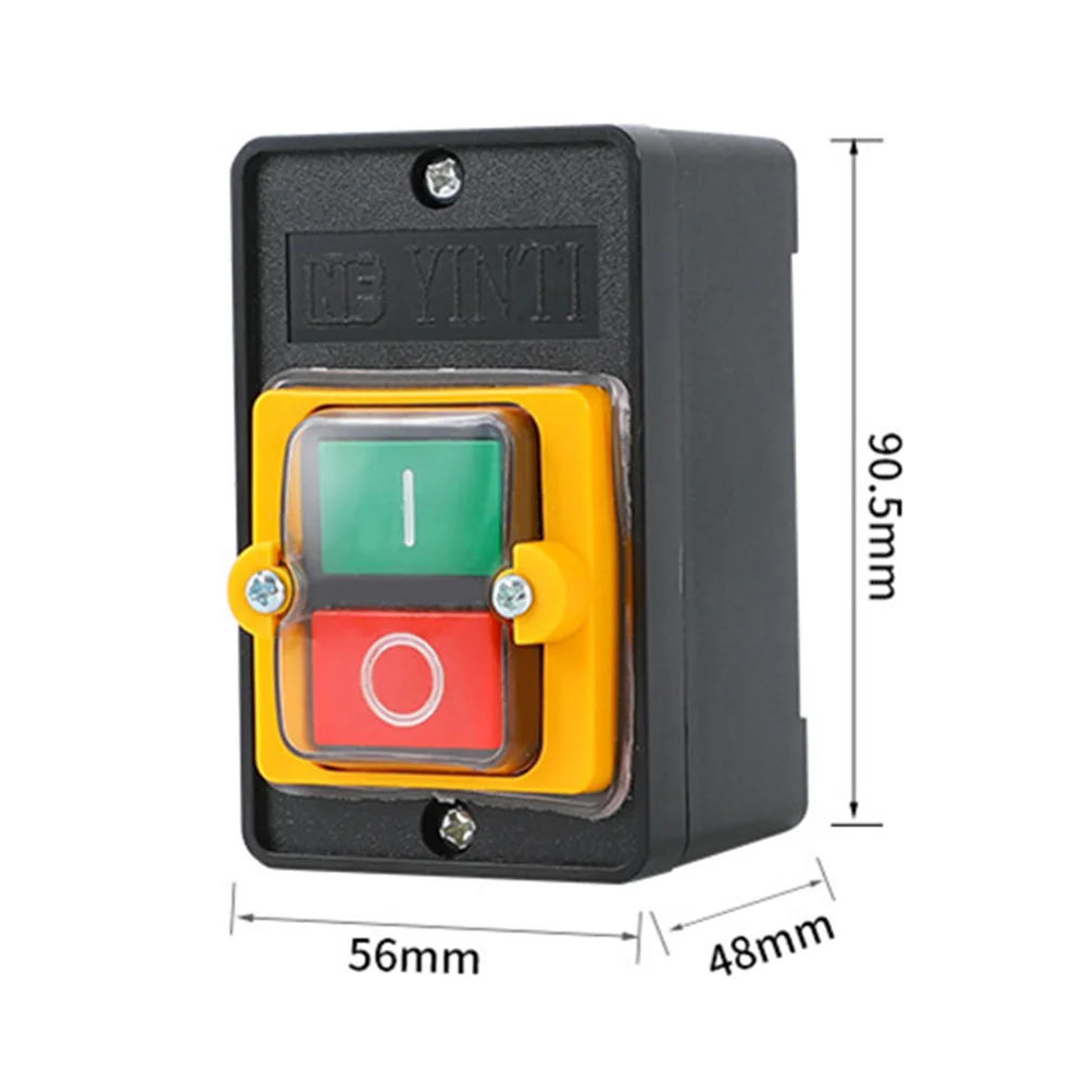 Description Picture 2 of itemDurable Machine Drill Motor Waterproof Accessories Switch Industrial Push Button for Cutting ON/OFF Electric Home for KAO-5M