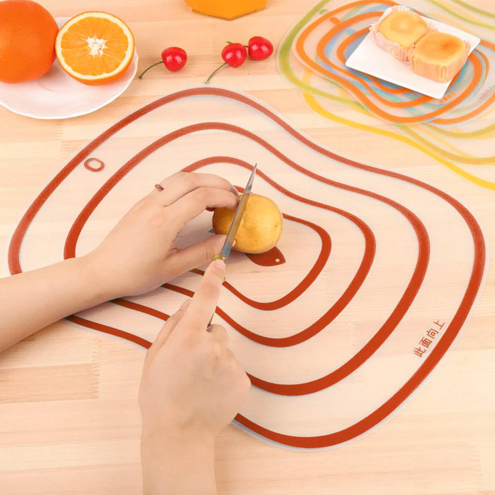 Description Picture 4 of itemKitchen Plastic Cutting Board Non-slip Frosted Kitchen Cutting Board Vegetable Meat Tools Kitchen Accessories Chopping Board